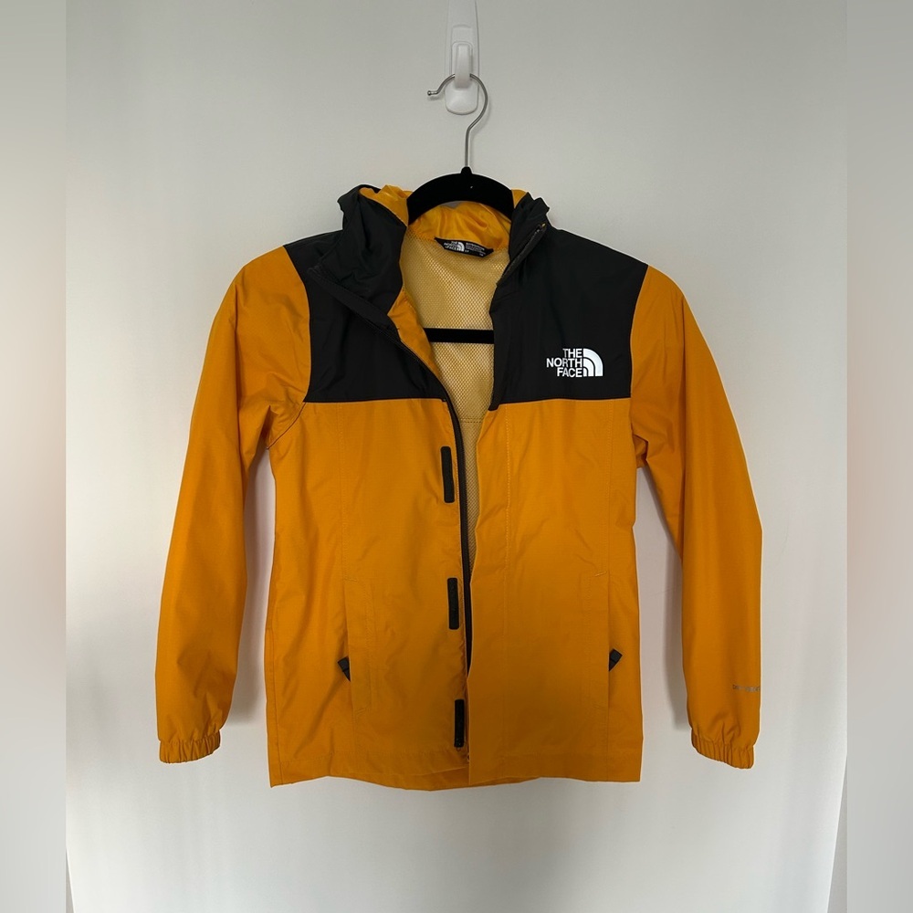 North face classic waterproof windbreak jacket boy 7/8 years old